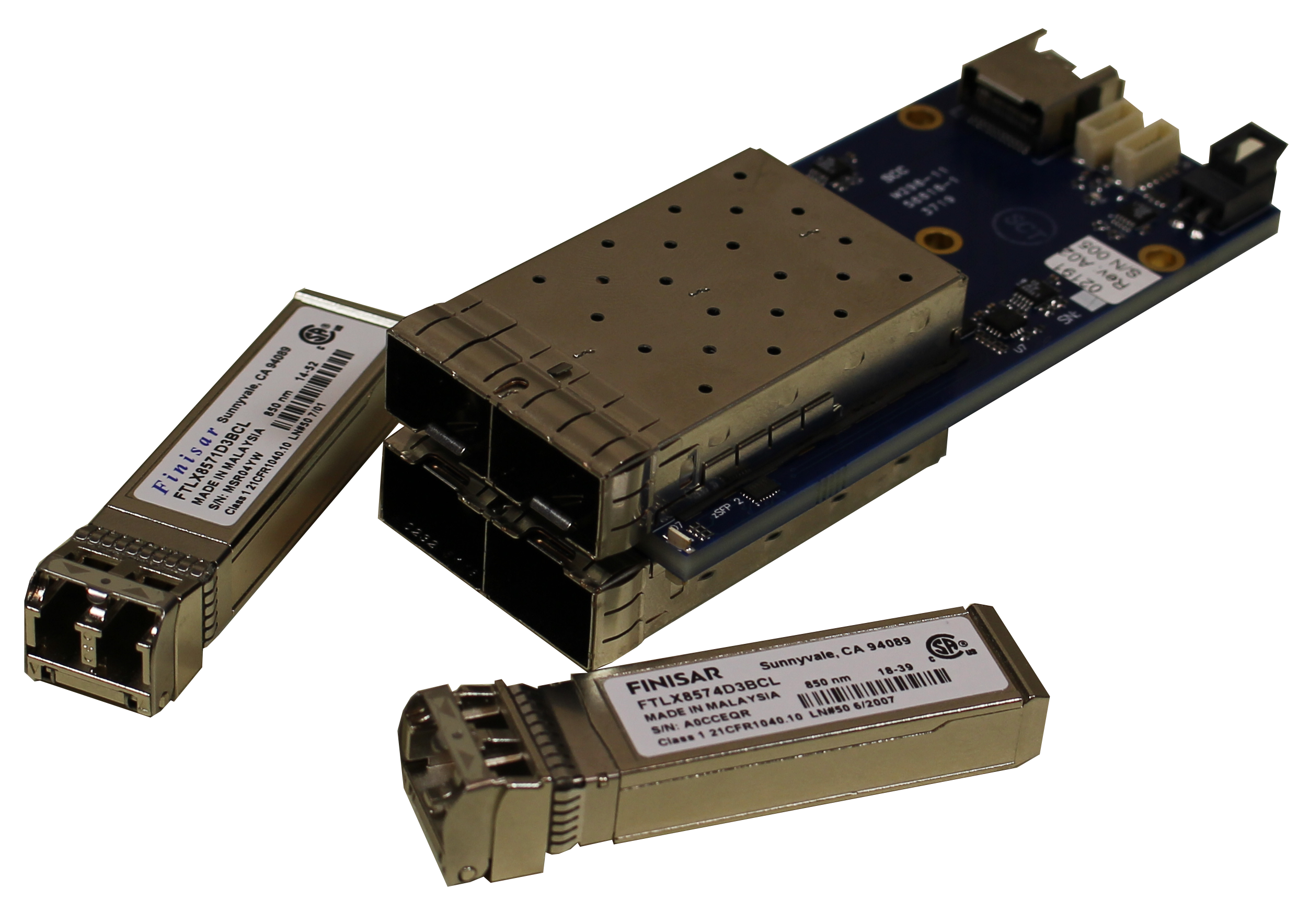 SFP+ Quad Optional Break-Out Card